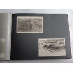 ALBUM ZDJĘCIA WOJSKOWE, PRAWDOPODOBNIE PARK NAPRAWY ARTYLERII W KRAKOWIE, LATA 1916-1918, PONAD 60 ZDJĘĆ, RÓŻNE FORMATY, ARMATY, KONIE, ŻOŁNIERZE, BUDYNKI, ZDJĘCIA CZĘŚCIOWO PODPISANE, ZDJĘCIA GRUPOWE, ZDJĘCIA WYCIĄGANE Z ALBUMU
