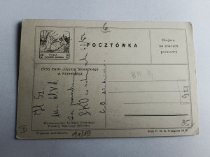 POHLEDNICE KRZEMIENIEC HROB MATKY JULIUSZE SLOVACKÉHO, POLSKÁ ŠKOLNÍ MATRIKA