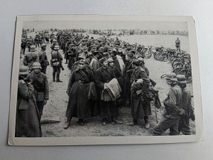 POCZTÓWKA WIĘŹNIOWIE ŻOŁNIERZE POLSCY GEFANGENE POLNISCHE SOLDATEN