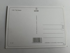 POHLEDNICE KRÁLOVSKÁ RODINA KRÁLOVNA ALŽBĚTA II.