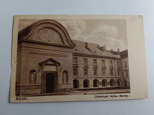 POSTCARD WILNO STEFAN BATOREGO UNIVERSITY