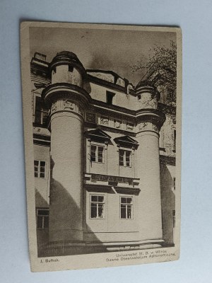 POSTCARD WILNO STEFAN BATOREGO UNIVERSITY