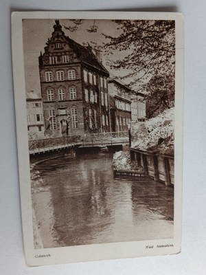 POSTCARD GDANSK OVER THE CANAL FOT PRZYPKOWSKI