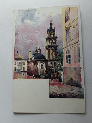 POHLEDNICE LVOVSKÝ KOSTEL NA VOLYNI, FRANCIE, KAVA