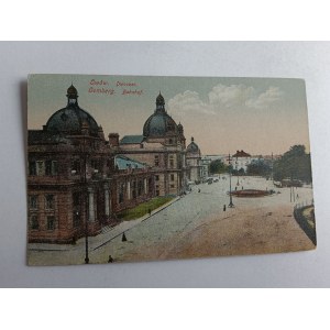 POCZTÓWKA LWÓW DWORZEC LEMBERG