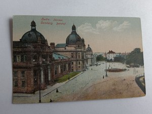 POCZTÓWKA LWÓW DWORZEC LEMBERG