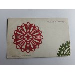 POSTCARD LUBLIN CUT-OUTS FROM LUBELSKIE, PATTERNS FROM ETHNOGRAPHIC MUSEUM