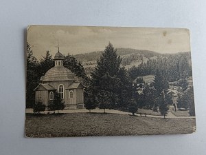 CARTE POSTALE KRYNICA CHAPELLE DANS LE PARC