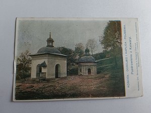 CARTE POSTALE KALWARIA ZEBRZYDOWSKA, ÉGLISE OGROJEC ET CHAPELLE DU COUVENT