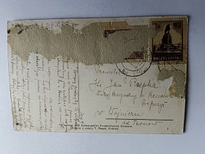 CARTE POSTALE KALWARIA ZEBRZYDOWSKA, ÉGLISE OGROJEC ET CHAPELLE DU COUVENT