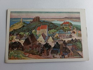 POSTCARD MAL SKOCZYLAS KAZIMIERZ NAD WISŁĄ 1949