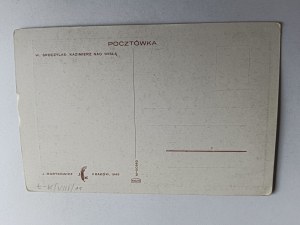 POSTCARD MAL SKOCZYLAS KAZIMIERZ NAD WISŁĄ 1949
