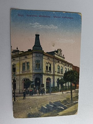 POSTCARD UNCLE VIENNA CAFE