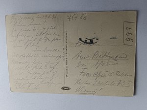 POSTCARD BYDGOSZCZ AGRICULTURAL SCHOOL INSURGENT MONUMENT