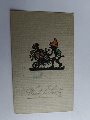 CARTE POSTALE DE NOËL NAIN