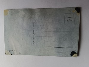 CARTE POSTALE PEINTURE POLONAISE STASIAK AGNEAU DE PÂQUES PISANKI