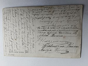 CARTE POSTALE PEINTURE POLONAISE STASIAK JÉSUS, ANGE, PÂQUES, CALICE