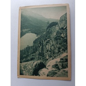 POCZTÓWKA TATRY MORSKIE OKO 1943 R
