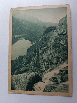 POCZTÓWKA TATRY MORSKIE OKO 1943 R