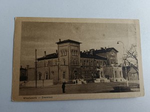 POSTCARD WLOCLAWEK RAILWAY STATION