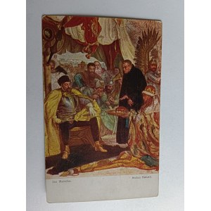 POCZTÓWKA MALARSTWO POLSKIE JAN MATEJKO STEFAN BATORY