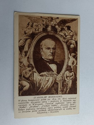 POHLEDNICE POLSKÁ MALBA STANISŁAW MONIUSZKO
