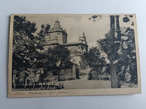 LVIV POSTCARD ST. YURA CATHEDRAL, DAMAGED