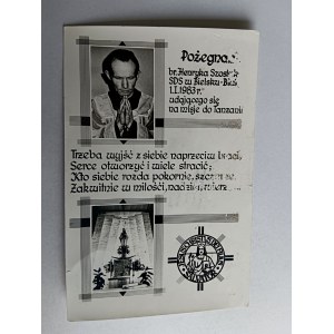 PHOTO BIELSKO BIAŁA BR HENRYK SZOSTAK MISSIONS TANZANIA, STAMP KS FALKIEWICZ ZAKRZÓWEK