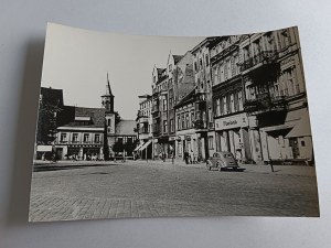 POSTCARD PRL OSTRÓW WIELKOPOLSKI MARKETPLACE