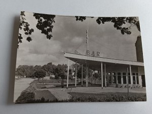 CARTE POSTALE PRL OSTRÓDA FRAGMENT DE VILLE