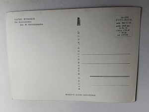 POCZTÓWKA PRL TATRY WYSOKIE NA KARCZMISKU WYPAS OWIEC
