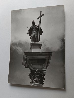POSTCARD PRL WARSAW ZYGMUNT COLUMN
