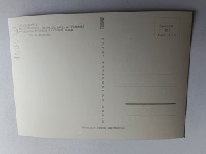 POHLEDNICE PRL VARŠAVSKÝ PALÁC STASZIC SÍDLO POLSKÉ AKADEMIE VĚD