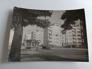 POSTCARD PRL SZCZECIN MODERN RESIDENTIAL DISTRICT