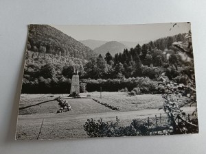 POSTCARD PRL JABŁONKI MONUMENT TO GEN ŚWIERCZEWSKI