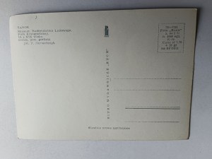 CARTE POSTALE PRL SANOK MUSÉE D'ARCHITECTURE POPULAIRE STRÓŻE POW GORLICKI