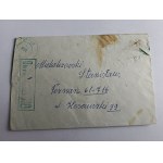 ENVELOPE CENSORSHIP MARTIAL LAW POZNAŃ ZAKOPANE