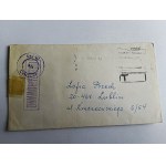 ENVELOPE CENSORSHIP MARTIAL LAW LUBLIN PRZEMYŚL