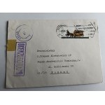 ENVELOPE CENSORSHIP MARTIAL LAW POZNAŃ, STAMP, STAMP