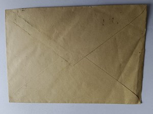 ENVELOPE WARSAW NOWY SACZ, POLISH SALT MONOPOLY, STAMP, STAMP 1936