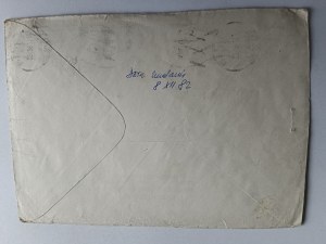 KOPERTA CENZURA STAN WOJENNY KRAKÓW, ZNACZEK, STEMPEL