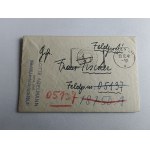 ENVELOPE WITH GREETING CARD STAMP LOTTE ABELMANN WIEN VIENNA STAMP