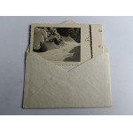 ENVELOPE WITH GREETING CARD STAMP LOTTE ABELMANN WIEN VIENNA STAMP