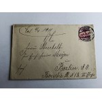 ENVELOPE HORST STAMP, STAMP, 1911