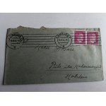 ENVELOPE STAMP HAMBURG, STAMP, 1944
