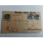 CARD FRONT ENVELOPE STAMP HANNOVEER, STAMP, 1919