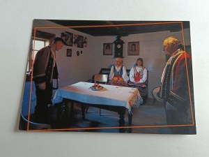 CARTE POSTALE MARIAGE LUBLIN COSTUMES FOLKLORIQUES