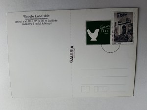 CARTE POSTALE MARIAGE LUBLIN COSTUMES FOLKLORIQUES