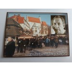 POSTCARD KAZIMIERZ DOLNY FUNERAL OF STANISŁAW JAN ŁAZOREK