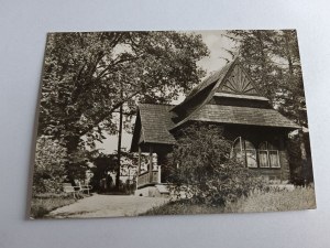 POSTCARD PRL NAŁĘCZÓW ŻEROMSKI'S COTTAGE